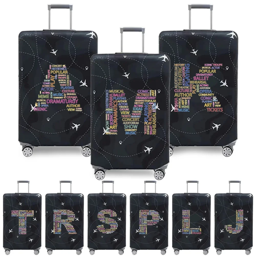 Stretch Fabric Luggage Protective Cover Simplicity Suitcase Trunk Holders Case Portable Travel Accessories Text Letter Printing
Stretch Fabric Luggage Protective Cover Simplicity Suitcase Trunk Holders Case Portable Travel Accessories Text Letter Printing