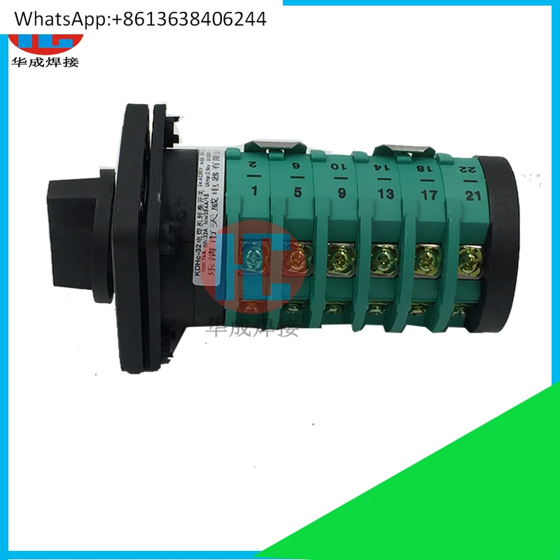 Transfer switch 32A3 * 3-6 carbon dioxide gas shielded welding machine, switching voltage combination switch 3 gears 6 sections
Transfer switch 32A3 * 3-6 carbon dioxide gas shielded welding machine, switching voltage combination switch 3 gears 6 sections
