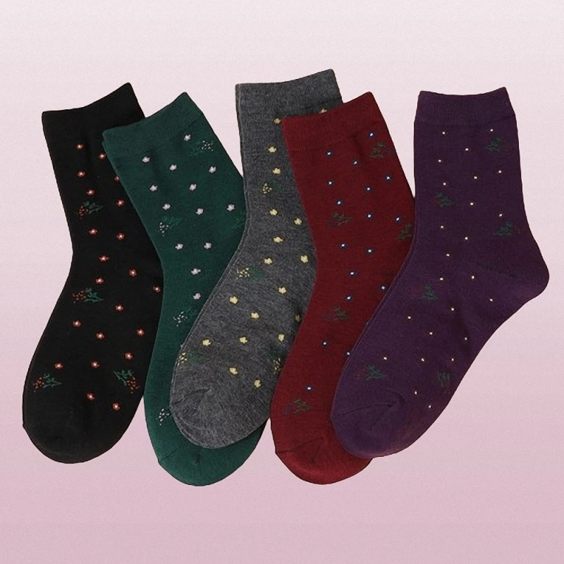 5/10 Pairs Spring And Autumn Seasons Wide Mouth Jacquard Middle Tube Socks For The Elderly Grandma Women Socks Ladies Socks
5/10 Pairs Spring And Autumn Seasons Wide Mouth Jacquard Middle Tube Socks For The Elderly Grandma Women Socks Ladies Socks