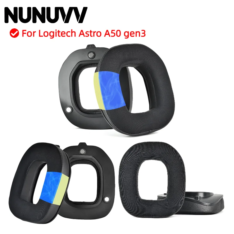 NUNUVV Replacement Magnetic snap fastener Earmuffs Ear pillows headband cushions for Logitech Astro A50 Gen3 Gaming Headphones
NUNUVV Replacement Magnetic snap fastener Earmuffs Ear pillows headband cushions for Logitech Astro A50 Gen3 Gaming Headphones