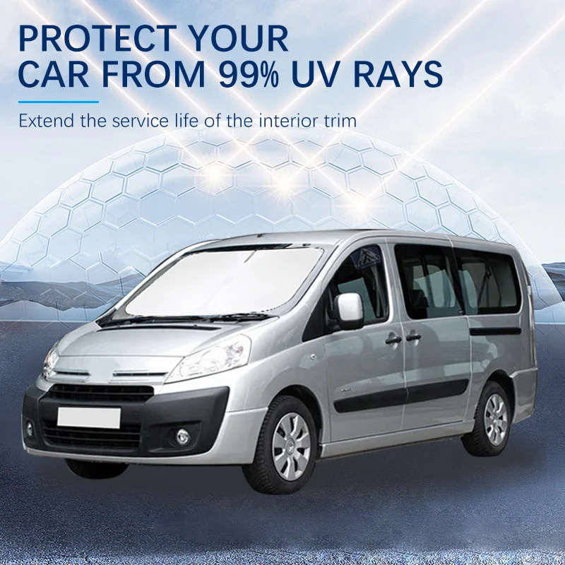 For Citroen Jumpy Berlingo Summer Car Accessories Car Windshield Sun Shade Covers for Front Window Sunscreen UV Parasol
For Citroen Jumpy Berlingo Summer Car Accessories Car Windshield Sun Shade Covers for Front Window Sunscreen UV Parasol