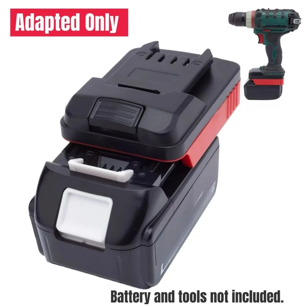 Batteries Converter Adapter for Makita 18V Lithium Adapter Convert to Lidl Parkside X20V Tool Without Battery and Tools)
Batteries Converter Adapter for Makita 18V Lithium Adapter Convert to Lidl Parkside X20V Tool Without Battery and Tools)