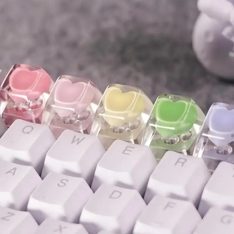 Y1UB SA Heart Keycap for Mechanical Keyboards for Easy Installation on MX Switches
Y1UB SA Heart Keycap for Mechanical Keyboards for Easy Installation on MX Switches