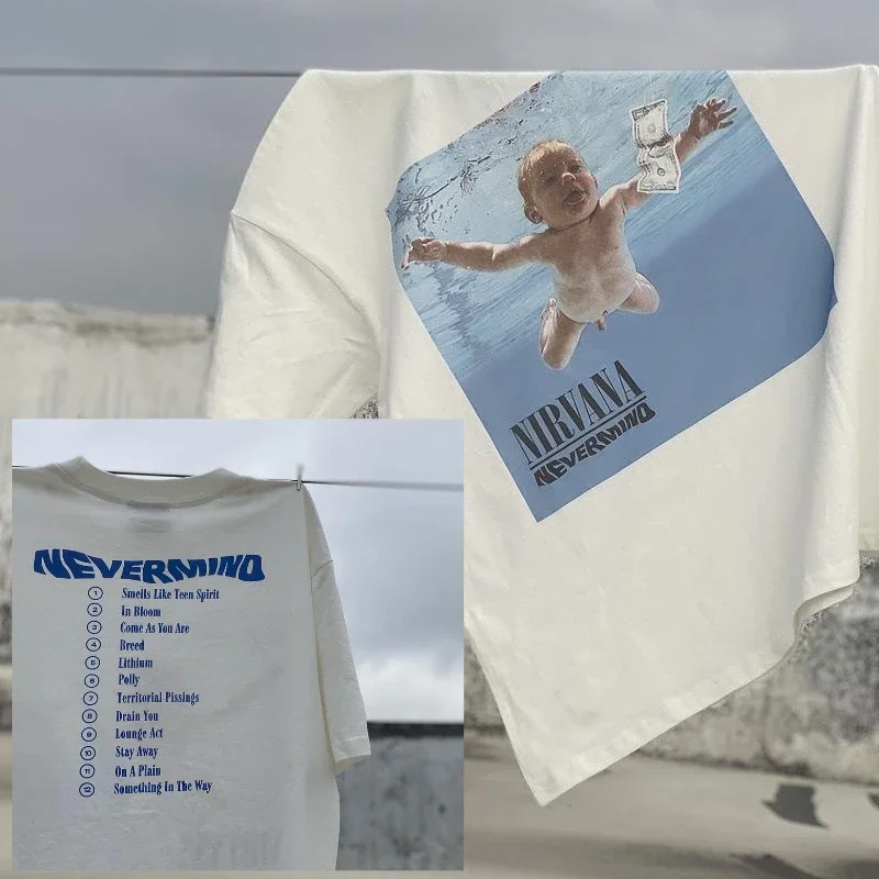 Летняя футболка с винтажным принтом NIRVANA Nirvana, тайская версия Nevermind Kotkuben Vtg, мужская и женская с коротким рукавом
Летняя футболка с винтажным принтом NIRVANA Nirvana, тайская версия Nevermind Kotkuben Vtg, мужская и женская с коротким рукавом