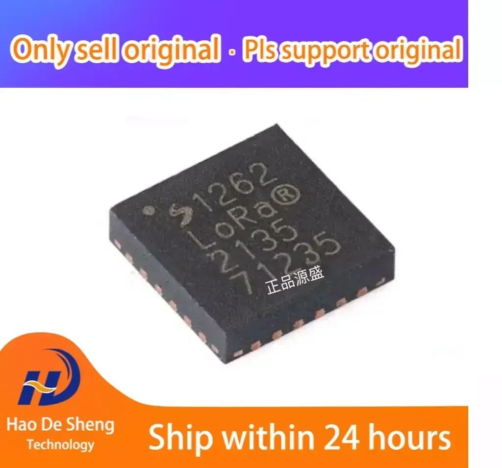 10 шт./лот SX1262IMLTRT QFN-24 новый оригинальный в наличии
10 шт./лот SX1262IMLTRT QFN-24 новый оригинальный в наличии