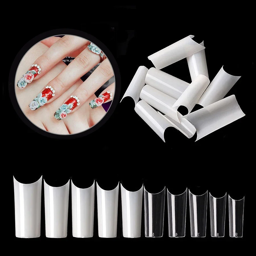 500Pcs Half French C Curved False Nail Art Tips Acrylic UV Gel Fake Nails Ultra Flexible Manicure Fake Nails
500Pcs Half French C Curved False Nail Art Tips Acrylic UV Gel Fake Nails Ultra Flexible Manicure Fake Nails