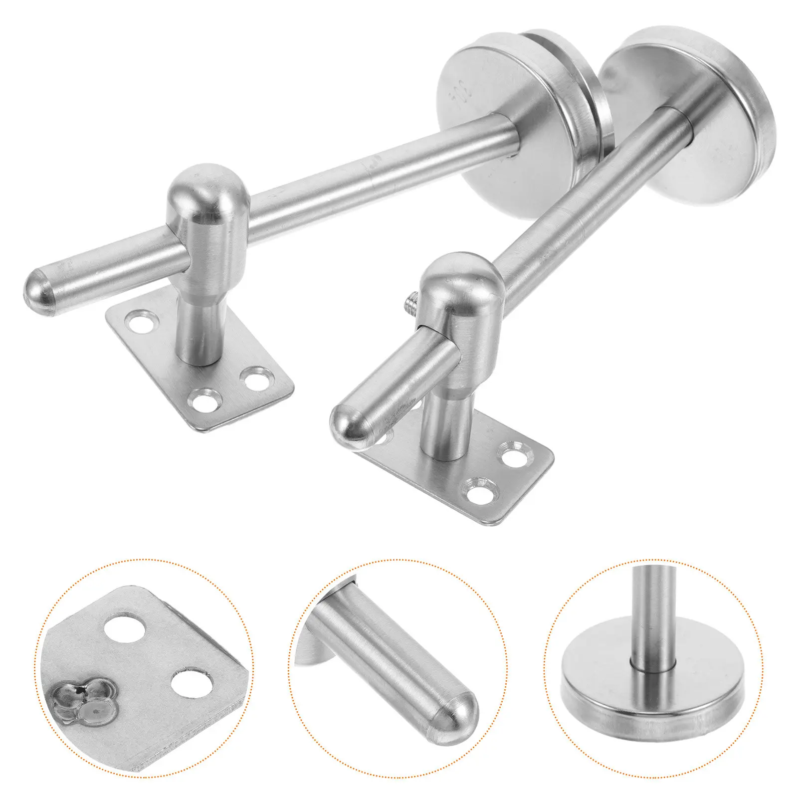 2Pcs Stainless Steel Adjustable Handrail Brackets for Stairs Extended Wall Mount Support Ideal for Elderly Handrail
2Pcs Stainless Steel Adjustable Handrail Brackets for Stairs Extended Wall Mount Support Ideal for Elderly Handrail