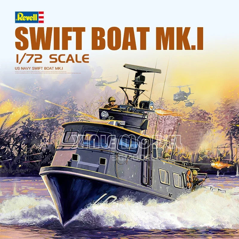 Комплект модели корабля Revell в сборе с пластиковой сборкой 05176, военно-морской коробкой SWIFT Mk. Я 1/72
Комплект модели корабля Revell в сборе с пластиковой сборкой 05176, военно-морской коробкой SWIFT Mk. Я 1/72