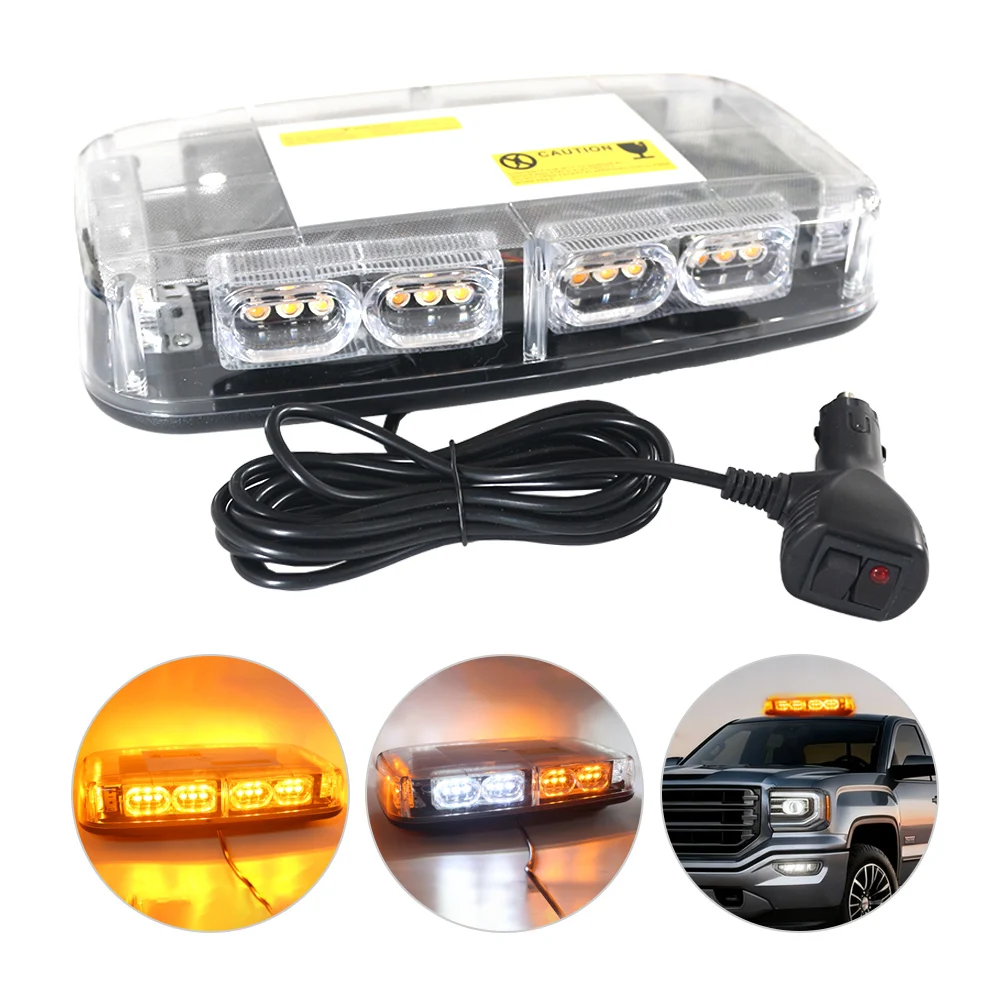 Светодиодный стробоскопический маяк на крыше, бар, предупреждение о опасности на крыше, аварийная безопасность, мигающий свет для строительных грузовиков
Светодиодный стробоскопический маяк на крыше, бар, предупреждение о опасности на крыше, аварийная безопасность, мигающий свет для строительных грузовиков