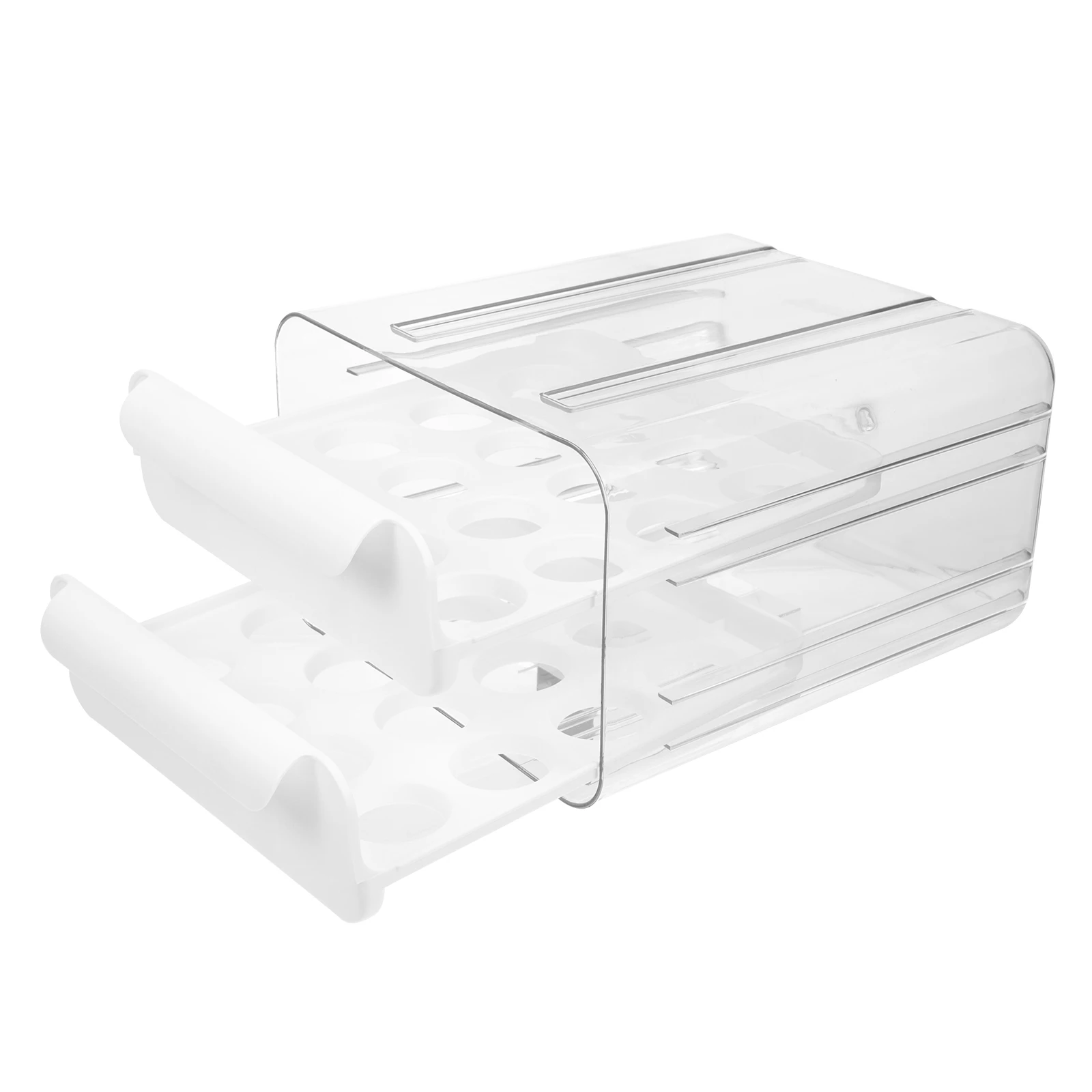 Creative Food Grade Preservation Drawer Storage Box Large Capacity Fridge Organizer Double Layer Vegetable Container Plastic 
Creative Food Grade Preservation Drawer Storage Box Large Capacity Fridge Organizer Double Layer Vegetable Container Plastic