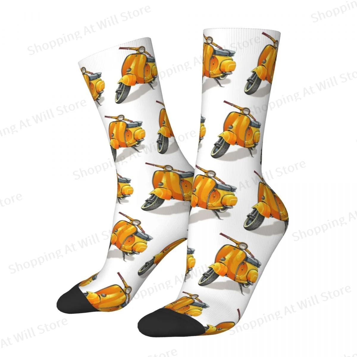 Retro Classic Italy Scooter Art Men's and Women's Winter Socks Outdoor Happy Crew Socks Street Style Crazy Sock
Retro Classic Italy Scooter Art Men's and Women's Winter Socks Outdoor Happy Crew Socks Street Style Crazy Sock