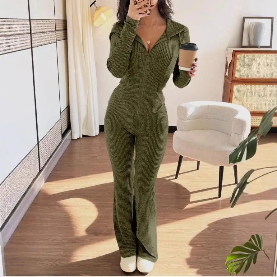 Облегающие повседневные брюки на молнии из двух предметов, однотонные длинные брюки, осень-весна, трикотажные брюки из ПВХ с низкой талией
Облегающие повседневные брюки на молнии из двух предметов, однотонные длинные брюки, осень-весна, трикотажные брюки из ПВХ с низкой талией