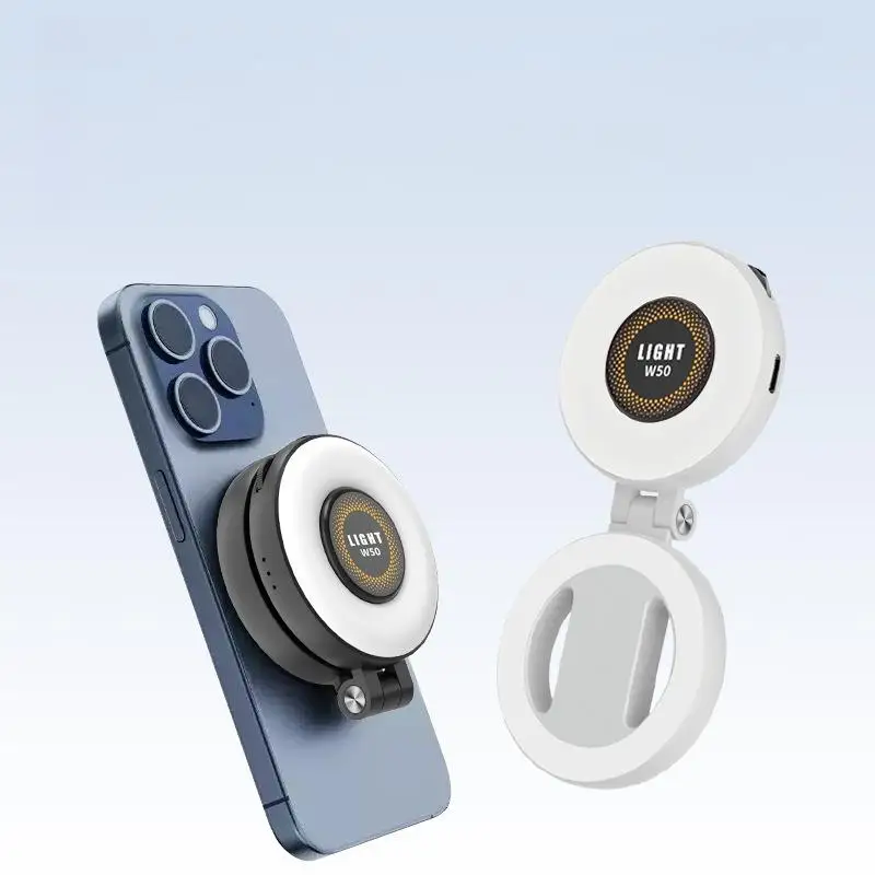 1Pcs Fill Light Phone Holder 2in1 Portable Foldable Magnetic Rechargeable Ring For Travel Desktop Selfies Video And Makeup
1Pcs Fill Light Phone Holder 2in1 Portable Foldable Magnetic Rechargeable Ring For Travel Desktop Selfies Video And Makeup