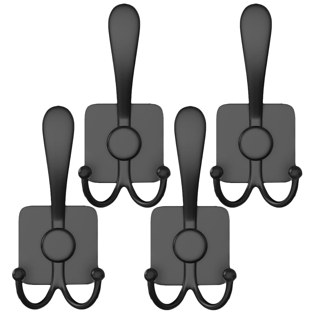 4 Pcs Black Aluminum Alloy Hooks Multifunctional Wall Storage Kitchen Bathroom Hanging Clothes Hats Towels Decorative Household
4 Pcs Black Aluminum Alloy Hooks Multifunctional Wall Storage Kitchen Bathroom Hanging Clothes Hats Towels Decorative Household