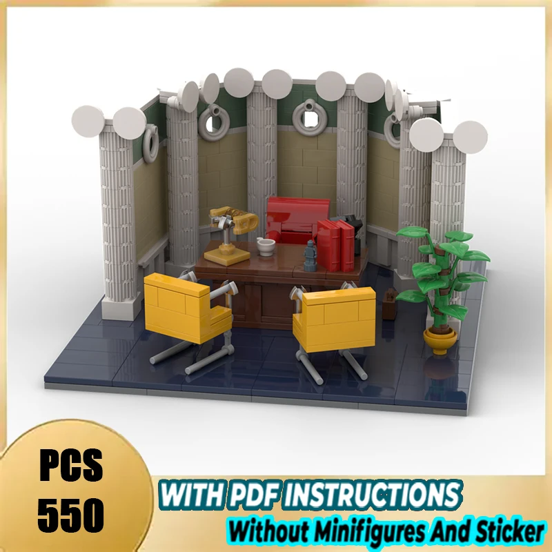 Exquisite brand new MOC building blocks Lawyer's office technical modules bricks model gift Christmas toy DIY assembly set
Exquisite brand new MOC building blocks Lawyer's office technical modules bricks model gift Christmas toy DIY assembly set