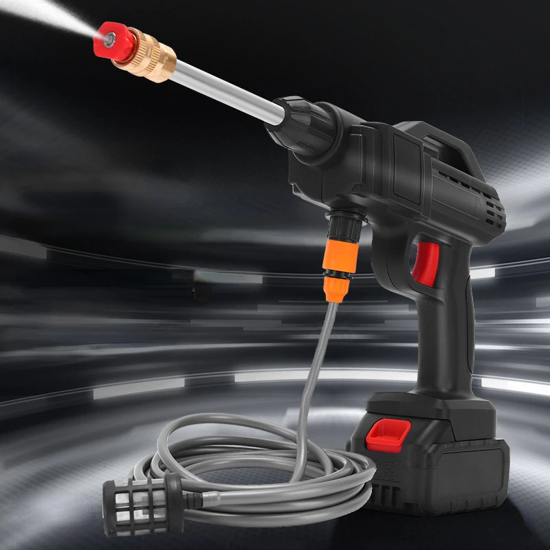 Wireless Car Washer Lithium Battery Washer Rechargeable Car Washer Portable Home High Voltage Car Supplies
Wireless Car Washer Lithium Battery Washer Rechargeable Car Washer Portable Home High Voltage Car Supplies