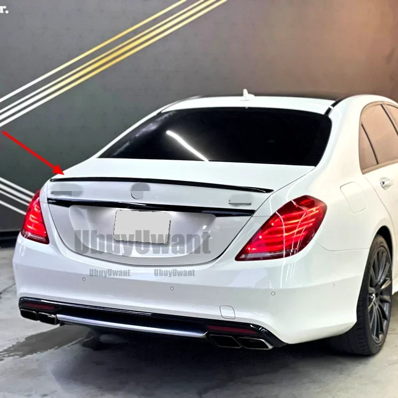 For Mercedes S-Class W222 4-Door Sedan 2014 + S350 S400 S450 S500 S600 Carbon Fiber Spoiler BOS Style Trunk Lip
For Mercedes S-Class W222 4-Door Sedan 2014 + S350 S400 S450 S500 S600 Carbon Fiber Spoiler BOS Style Trunk Lip