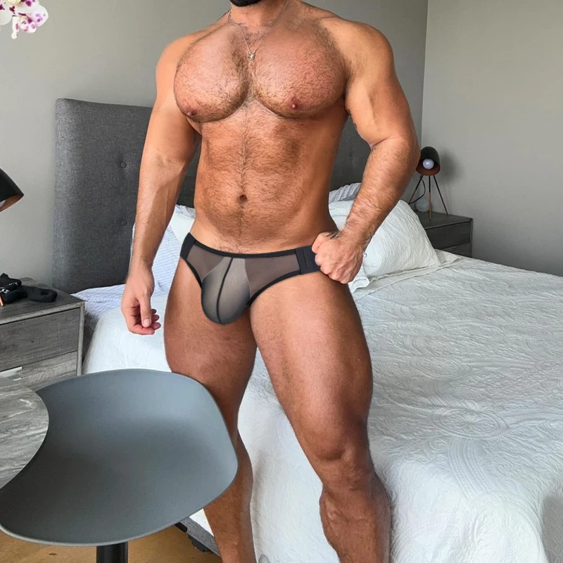 Men's Low Waist Ultra-Thin Transparent Briefs Comfortable Sculpture Pattern Print No-Need-to-Remove Underwear
Men's Low Waist Ultra-Thin Transparent Briefs Comfortable Sculpture Pattern Print No-Need-to-Remove Underwear