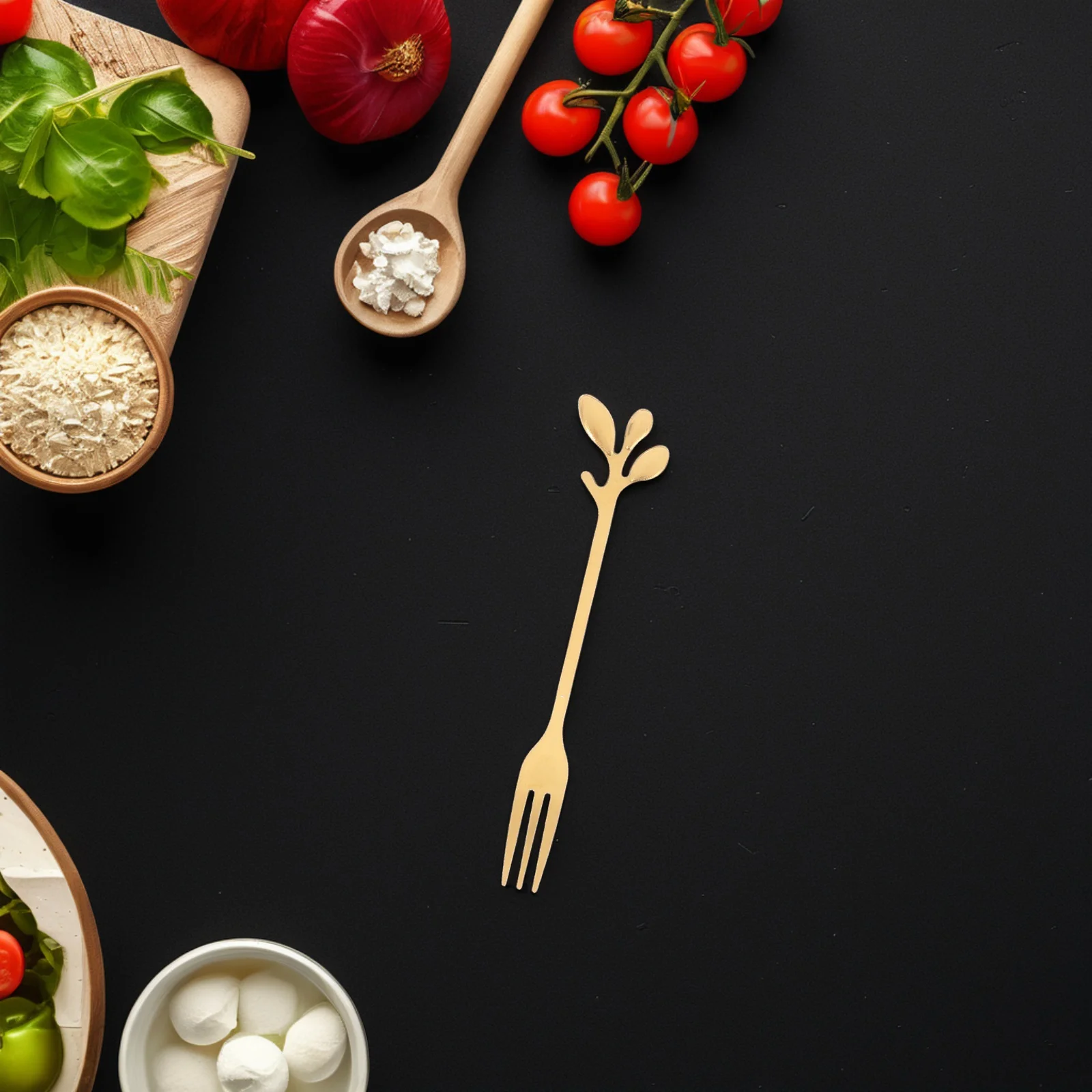 10Pcs Elegant Gold Leaf Forks Premium Stainless Steel Small Forks for Cake Fruit Salad Dessert Serving Buffet Catering and Home
10Pcs Elegant Gold Leaf Forks Premium Stainless Steel Small Forks for Cake Fruit Salad Dessert Serving Buffet Catering and Home