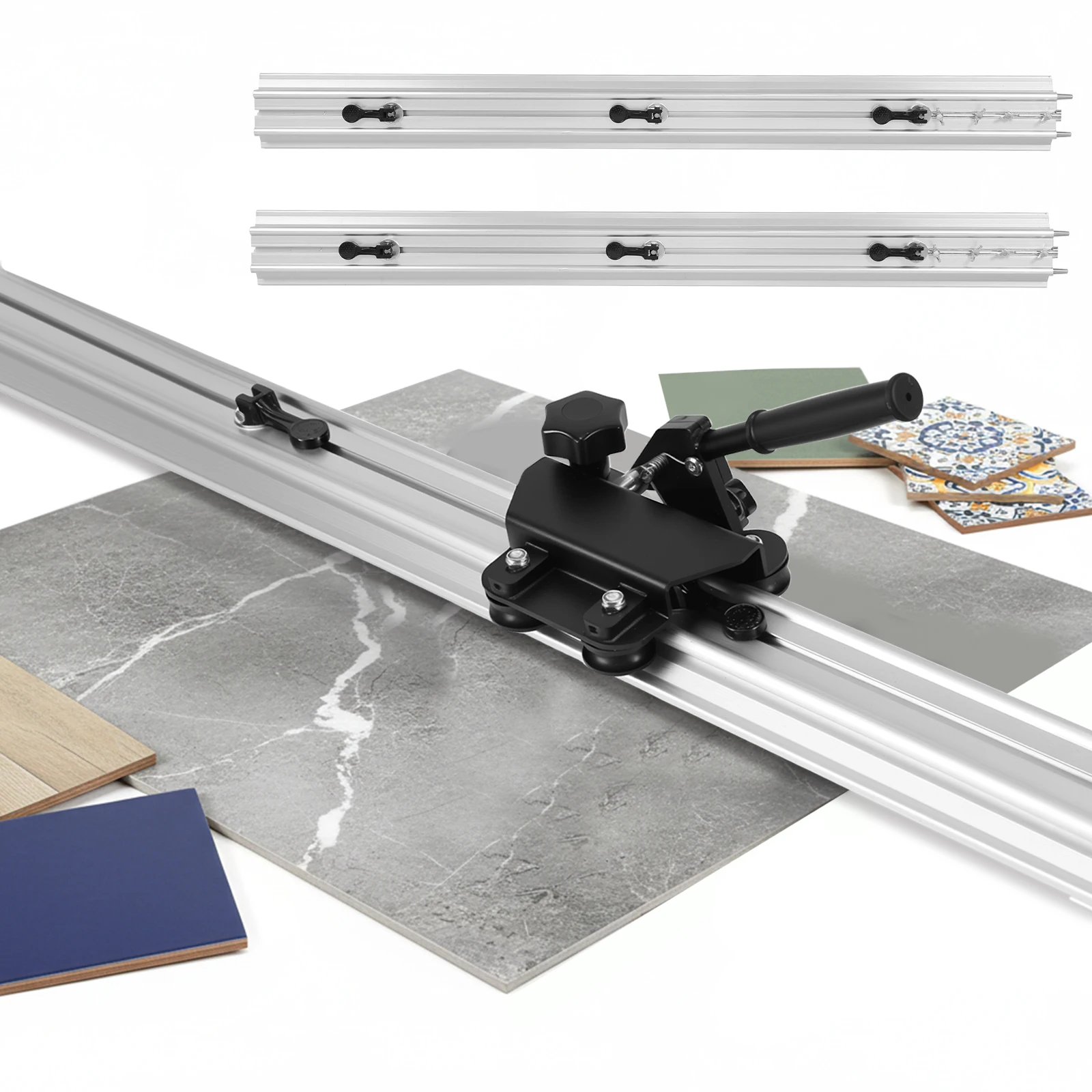 106 Inches Portable Tile Cutter for Up To 0.47inch Thick Tiles with Built-in Suction Cups for Desktop Household Floor Tile
106 Inches Portable Tile Cutter for Up To 0.47inch Thick Tiles with Built-in Suction Cups for Desktop Household Floor Tile