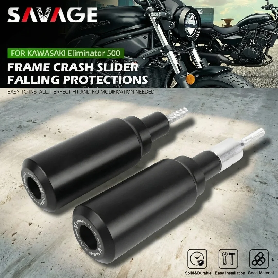 Защита картера и двигателя SAVAGE (слайдер) для мотоциклов Kawasaki Eliminator 500/500SE 2024-2025 – защита от падений
Защита картера и двигателя SAVAGE (слайдер) для мотоциклов Kawasaki Eliminator 500/500SE 2024-2025 – защита от падений