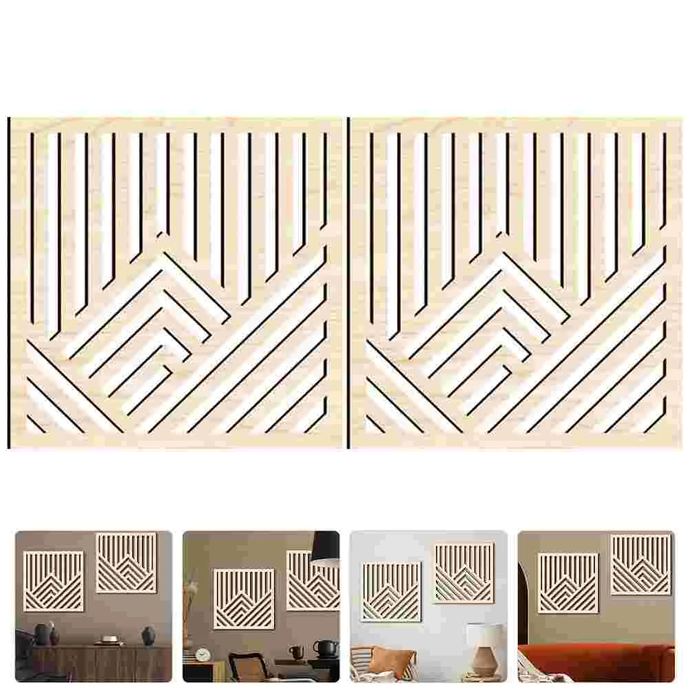 2 Pcs Wall Sticker Rustic Pendant Home Decorative Abstract Housewarming Gift Wooden Craft
2 Pcs Wall Sticker Rustic Pendant Home Decorative Abstract Housewarming Gift Wooden Craft