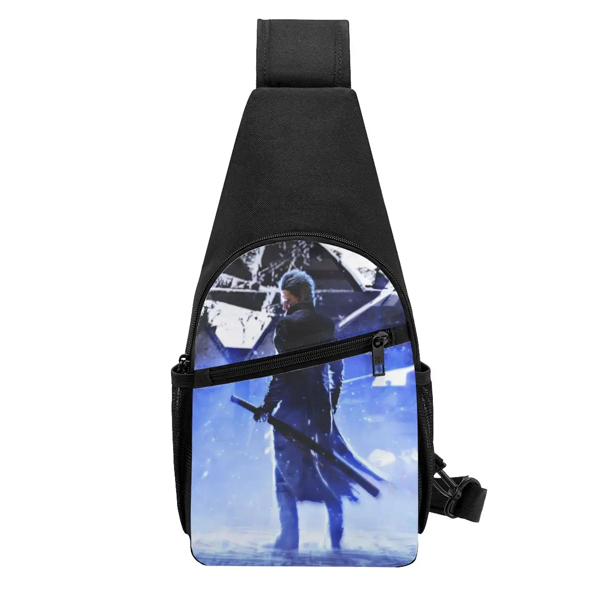 Vergil From The Devil May Cry Seri Chest Bag Men Sling Crossbody Backpack Chest Bag Traveling Hiking Daypack Shoulder Bag
Vergil From The Devil May Cry Seri Chest Bag Men Sling Crossbody Backpack Chest Bag Traveling Hiking Daypack Shoulder Bag