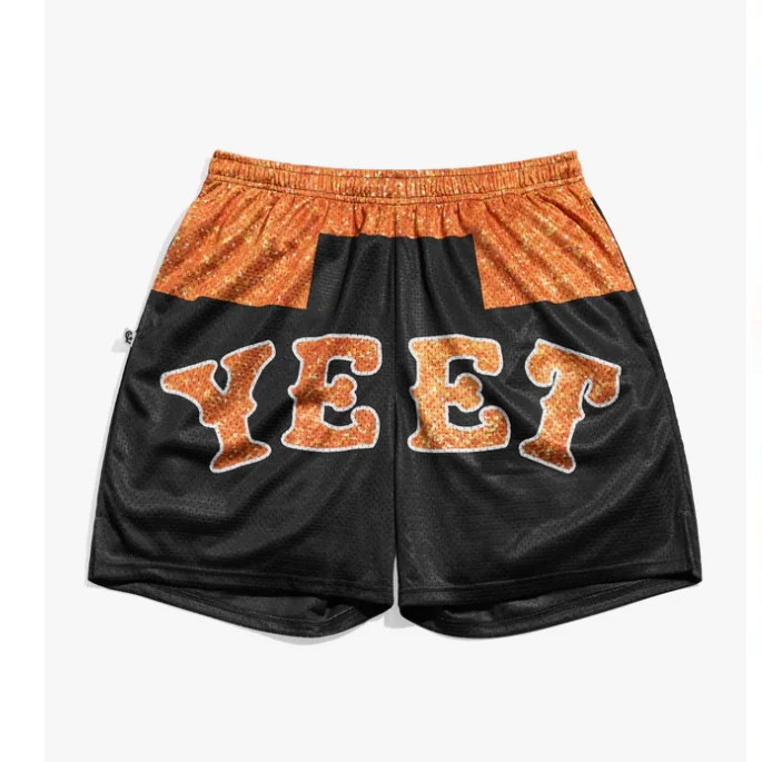 2026 New Men's Tribal "YEET" Print Mesh Shorts Y2K Ultra Fast Drying Suitable for Daily and Training Wear Fashionable
2026 New Men's Tribal "YEET" Print Mesh Shorts Y2K Ultra Fast Drying Suitable for Daily and Training Wear Fashionable