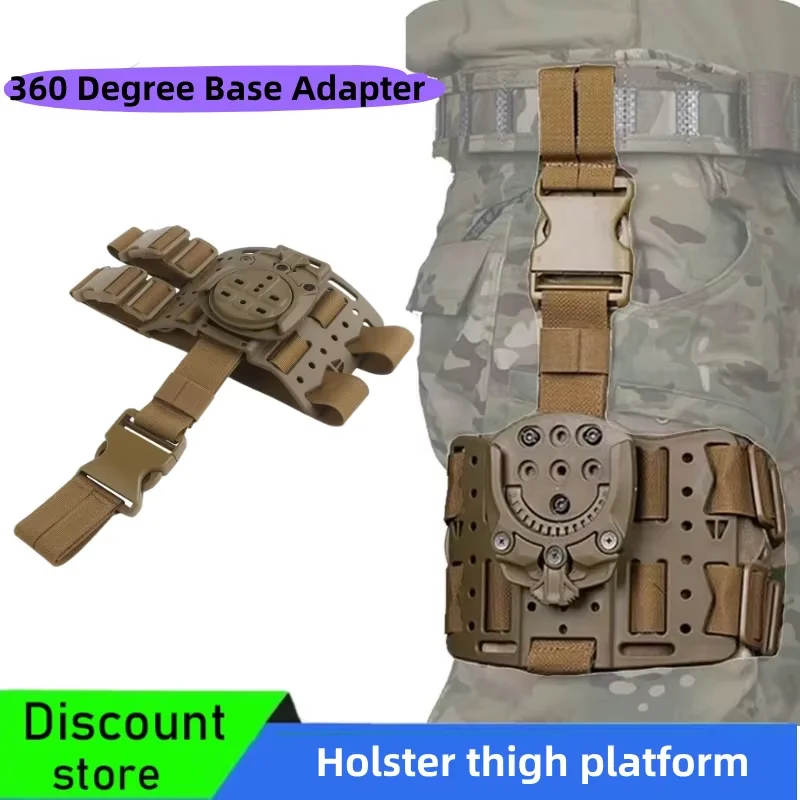 Quick Draw Holster Thigh Platform, 360° Adjustable Tactical Holster Mount - Quick Draw Hunting Holster
Quick Draw Holster Thigh Platform, 360° Adjustable Tactical Holster Mount - Quick Draw Hunting Holster