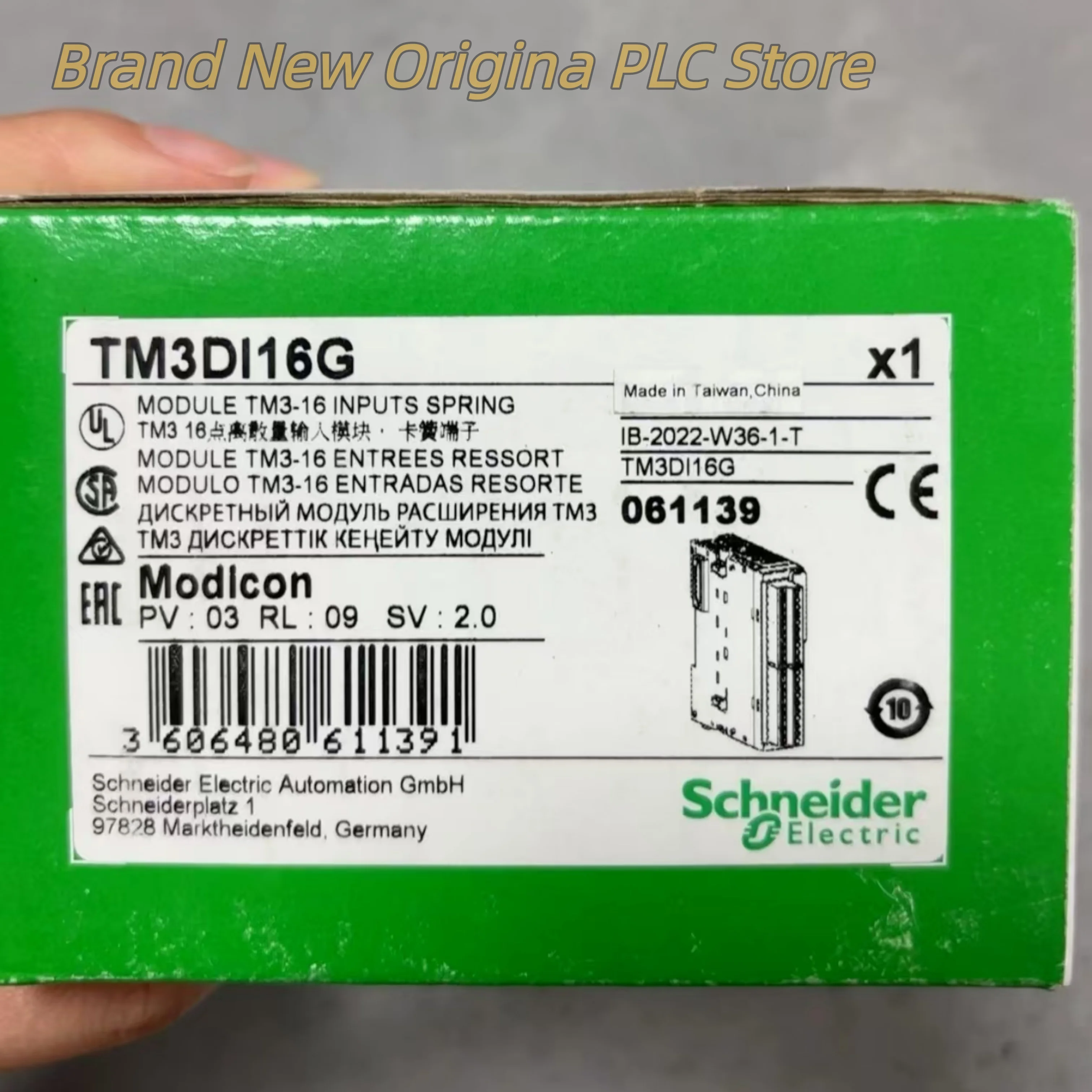 New original TM3DI16G programmable controller
New original TM3DI16G programmable controller