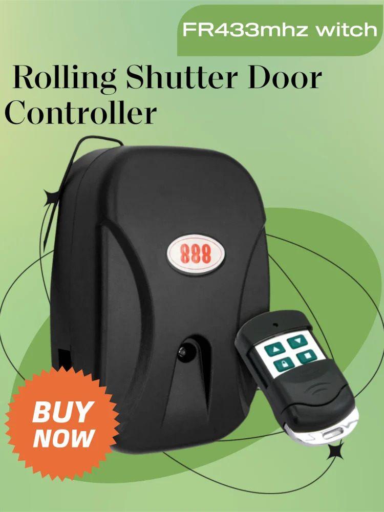Universal Rolling Shutter Door Remote Control 220v Controller Receiver Garage Door Remote Switch External Motor Control Box
Universal Rolling Shutter Door Remote Control 220v Controller Receiver Garage Door Remote Switch External Motor Control Box