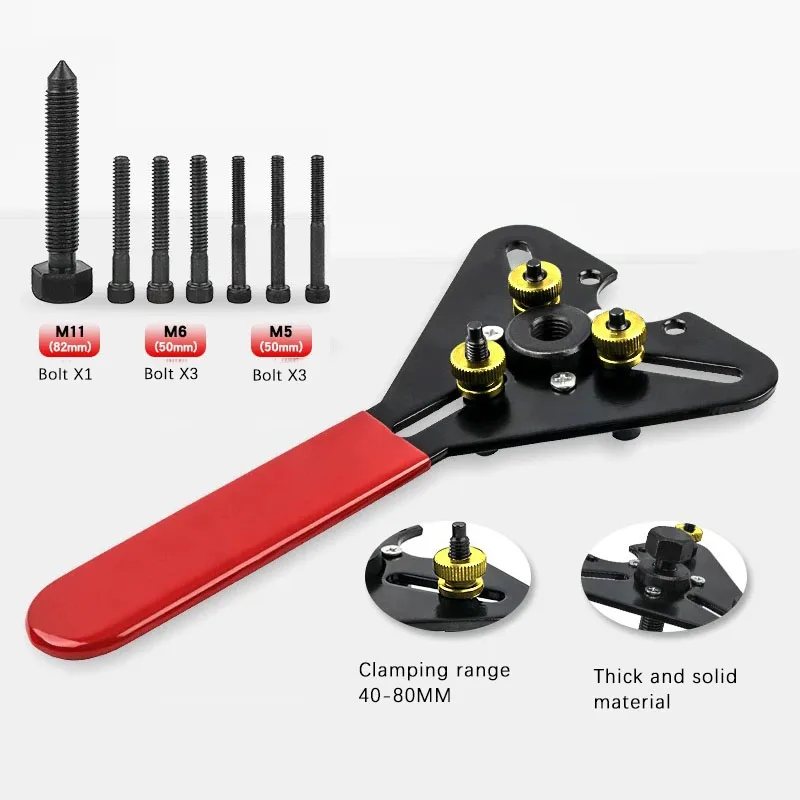Automobile Air Conditioner Compressor Clutch Disassembly And Assemble Dual-Purpose Wrench Suction Cup Pulling Horse Repair Tool
Automobile Air Conditioner Compressor Clutch Disassembly And Assemble Dual-Purpose Wrench Suction Cup Pulling Horse Repair Tool