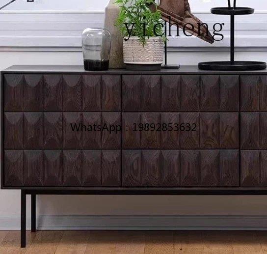 ZZ medieval solid wood dining side cabinet retro restaurant dining preparation cabinet
ZZ medieval solid wood dining side cabinet retro restaurant dining preparation cabinet