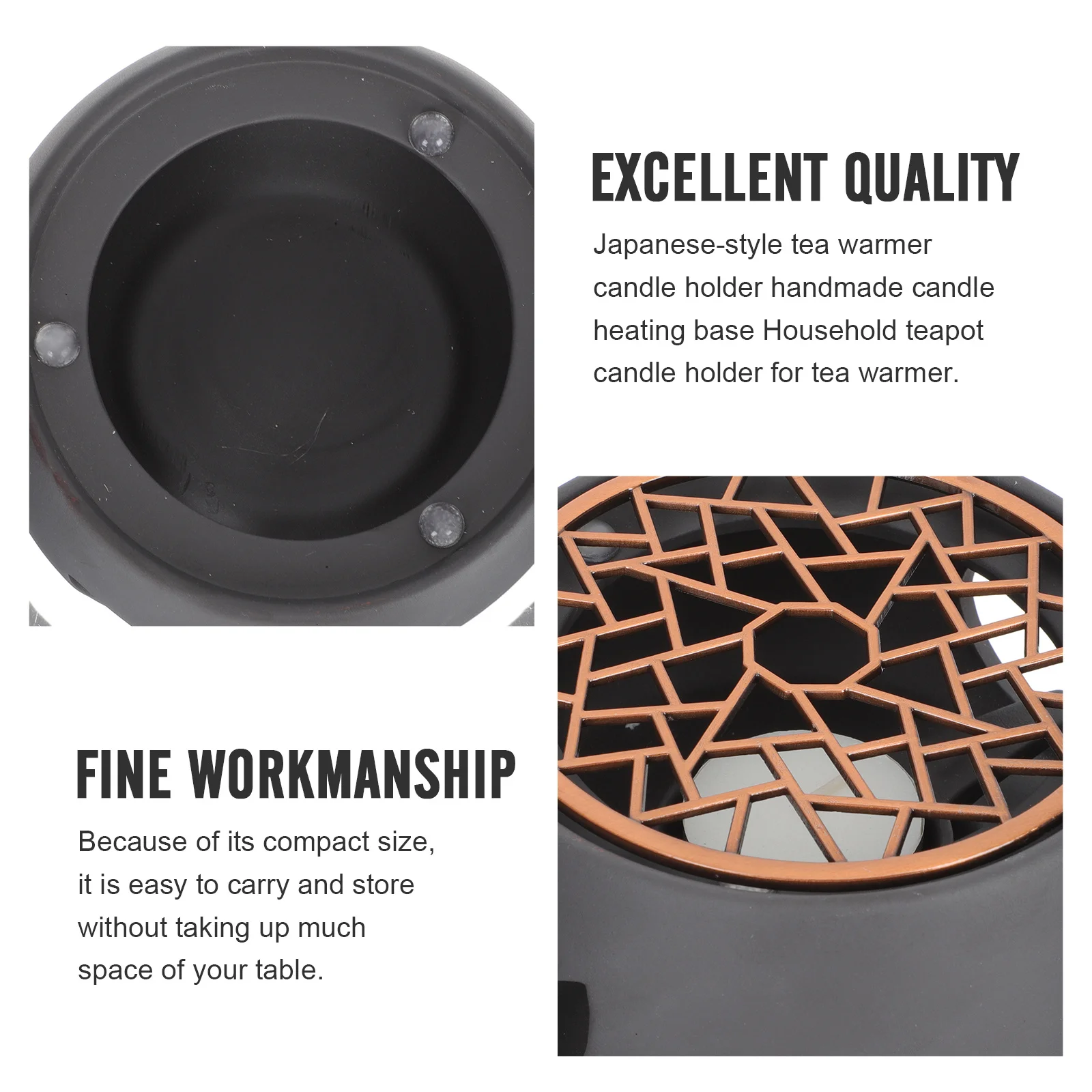 1Set Japanese Ceramic Teapot Warmer Household Teapot Heating Base Holder Tea Heating Tool Portable Tea Heater
1Set Japanese Ceramic Teapot Warmer Household Teapot Heating Base Holder Tea Heating Tool Portable Tea Heater