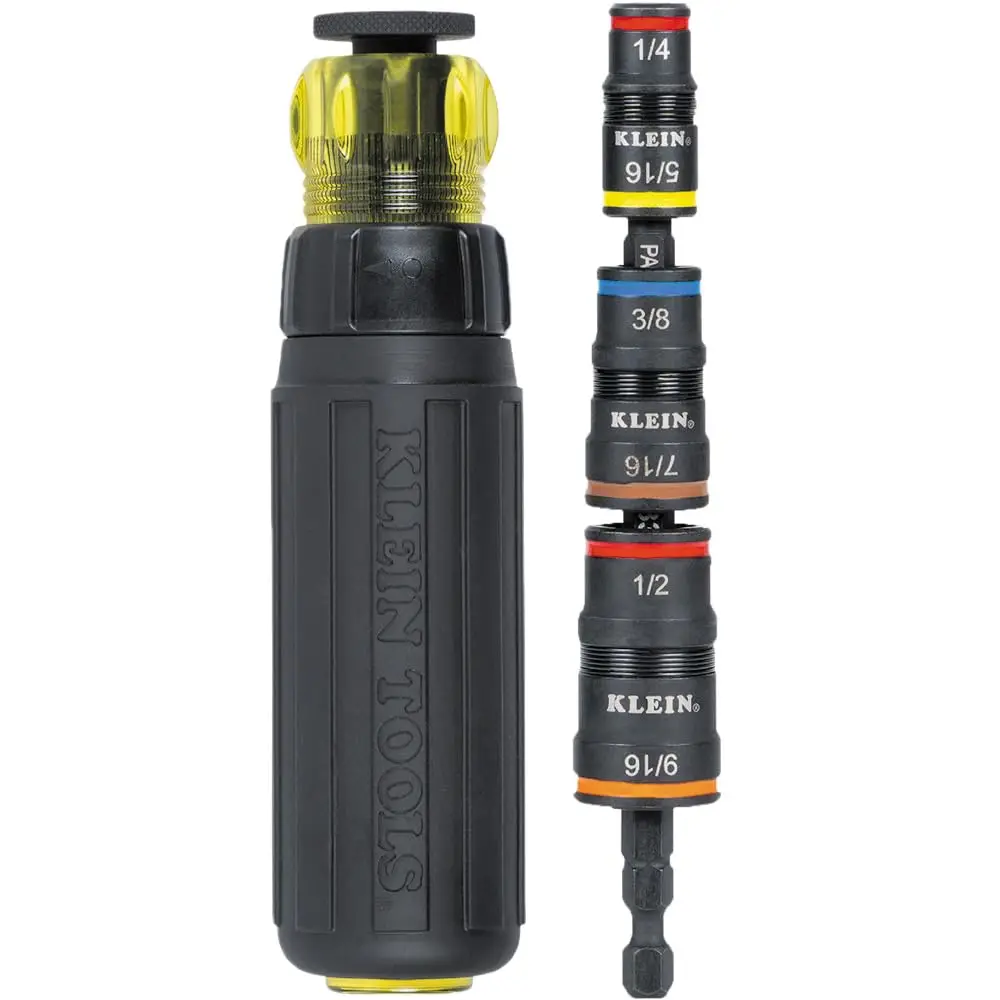 32910Rcht Impact Driver, 7-In-1 Sae Impact Socket Set With Ratcheting Handle, Flip Socket With 1/4, 5/16, 3/8, 7/16, 1/2 And
32910Rcht Impact Driver, 7-In-1 Sae Impact Socket Set With Ratcheting Handle, Flip Socket With 1/4, 5/16, 3/8, 7/16, 1/2 And