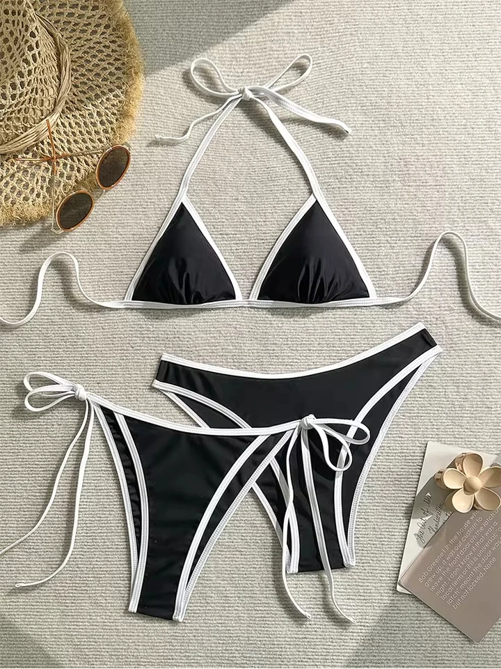 Vzvn Sexy Sportswear for Women Fashion Vintage Sleeveless Swim Backless Neck Mounted 2026 New Spring Summer Two Piece Suits
Vzvn Sexy Sportswear for Women Fashion Vintage Sleeveless Swim Backless Neck Mounted 2026 New Spring Summer Two Piece Suits
