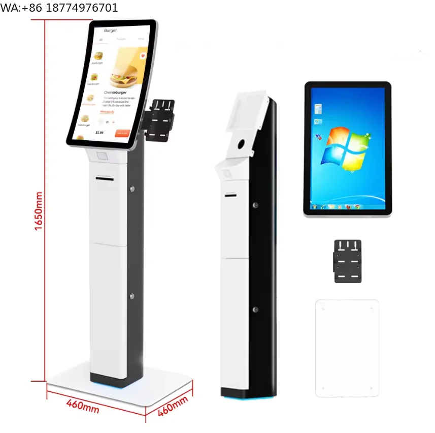 32\" Touch Screen Self-Payment Kiosk Interactive Vending Machine for Self-Service Ordering
32\" Touch Screen Self-Payment Kiosk Interactive Vending Machine for Self-Service Ordering