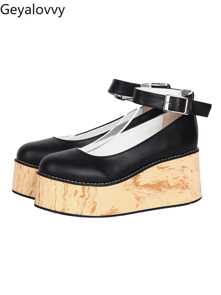 2025 New Lolita Shoes Round Head Platform Mary Jane Pumps Femme Japanese Style Elegant Casual High Heels Spring Autumn
2025 New Lolita Shoes Round Head Platform Mary Jane Pumps Femme Japanese Style Elegant Casual High Heels Spring Autumn
