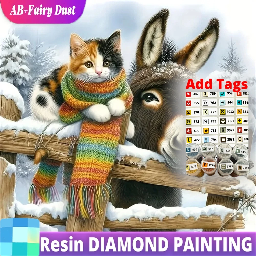 Смола AB Фея Пыль Кот Алмазная Мозаика Животное Картина Стразы DIY Алмазная Картина Осел Ремесленный Набор Вышивка Зимняя Холда
Смола AB Фея Пыль Кот Алмазная Мозаика Животное Картина Стразы DIY Алмазная Картина Осел Ремесленный Набор Вышивка Зимняя Холда