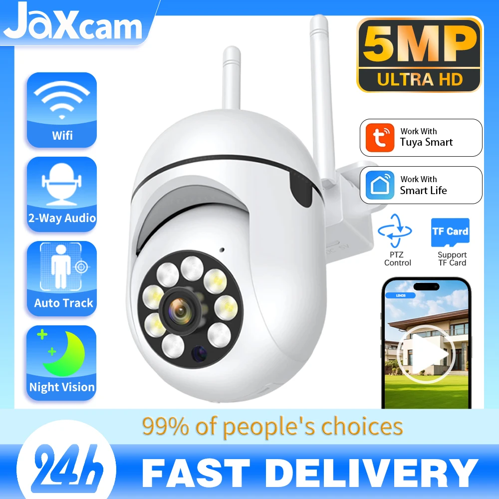 2.4G 5MP Tuya Smart Mini WiFi IP Camera Indoor Wireless PTZ Security Home CCTV Surveillance Camera Auto Tracking Two Way Audio
2.4G 5MP Tuya Smart Mini WiFi IP Camera Indoor Wireless PTZ Security Home CCTV Surveillance Camera Auto Tracking Two Way Audio