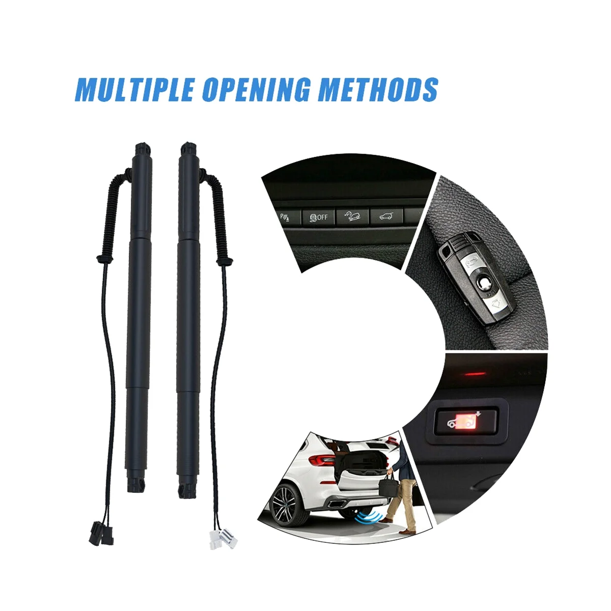 51247332697 Rear Left Tailgate Power Lift Support for BMW X6 E71 E72 2008-2014 Car Hatch Liftgate Shock Gas
51247332697 Rear Left Tailgate Power Lift Support for BMW X6 E71 E72 2008-2014 Car Hatch Liftgate Shock Gas