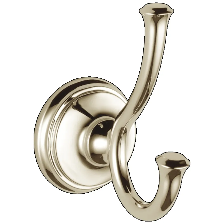 Cassidy Double Robe Hook Polished Nickel
Cassidy Double Robe Hook Polished Nickel