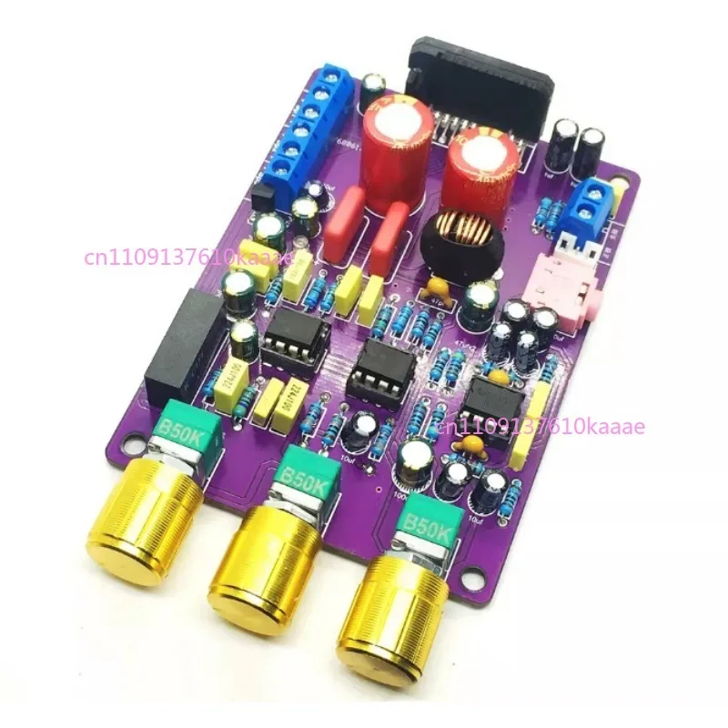 Suitable for TDA7850 Digital Power Amplifier Module 2.1 Channel 80W * 2 + 120W High Power Class AB Bass Power Amplifier Board
Suitable for TDA7850 Digital Power Amplifier Module 2.1 Channel 80W * 2 + 120W High Power Class AB Bass Power Amplifier Board