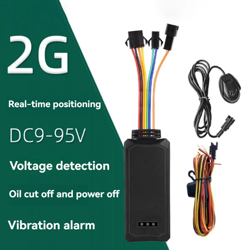 2G Car GPS Tracker Real Time Anti-Lost Locator Positioner With Emergency SOS Alarm For Car Motorcycle Tracking Device
2G Car GPS Tracker Real Time Anti-Lost Locator Positioner With Emergency SOS Alarm For Car Motorcycle Tracking Device
