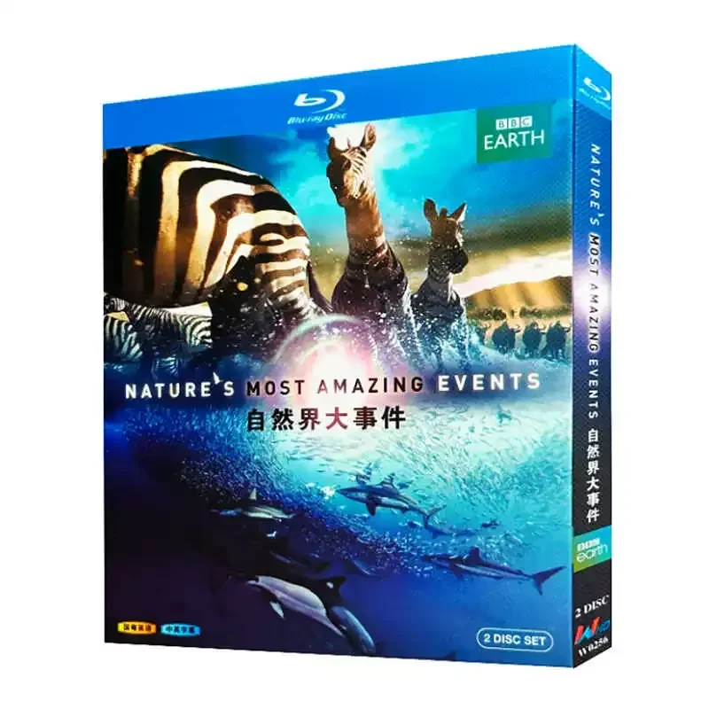 Blu-ray Ultra-High Definition Documentary BBC Big Events in Nature BD Disc CD Box English and Cantonese
Blu-ray Ultra-High Definition Documentary BBC Big Events in Nature BD Disc CD Box English and Cantonese