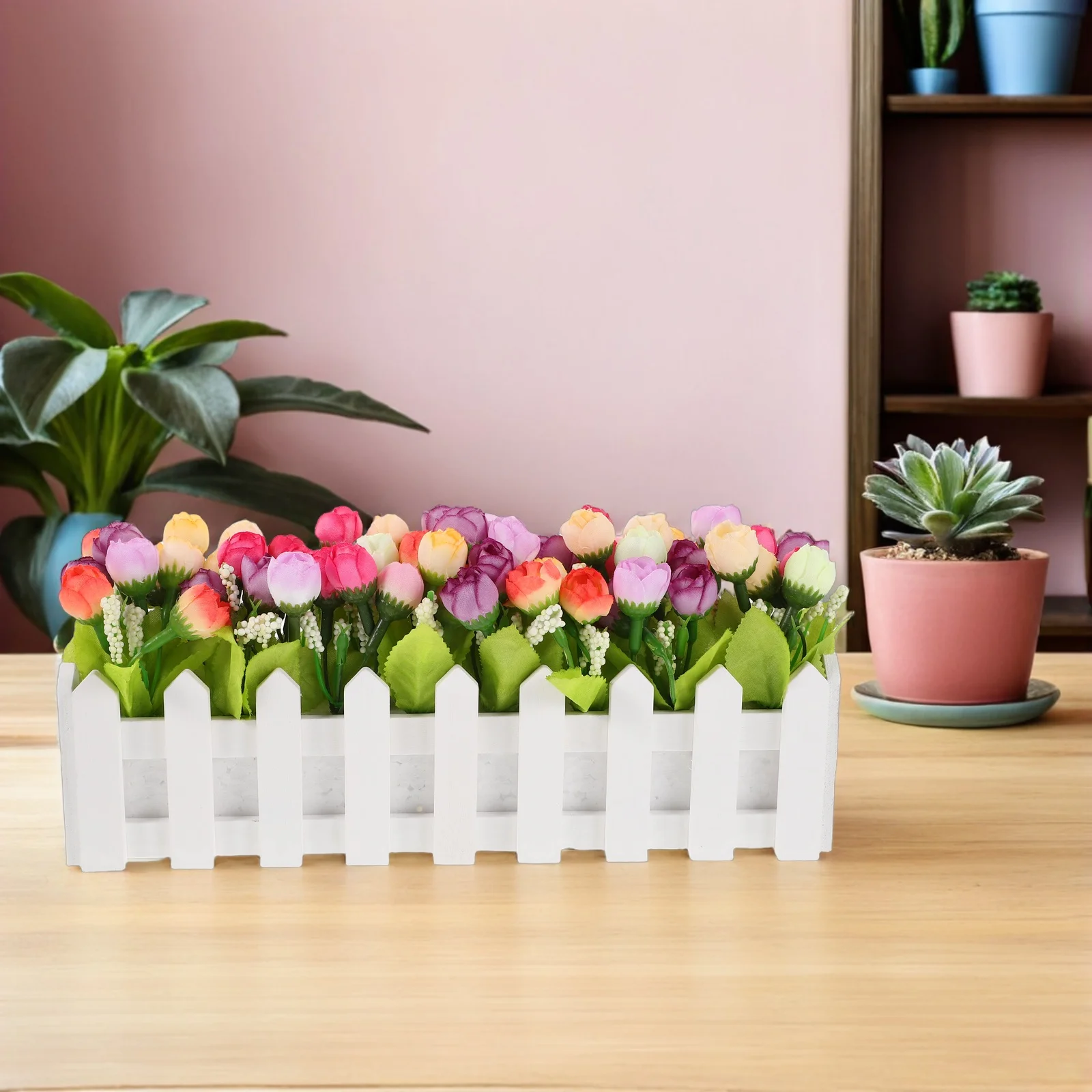 Simulated Flower Bud Potted Plant Artificial Plants for Outdoors Fake Realistic Flowers Wedding Centerpieces Tables Faux Fence
Simulated Flower Bud Potted Plant Artificial Plants for Outdoors Fake Realistic Flowers Wedding Centerpieces Tables Faux Fence