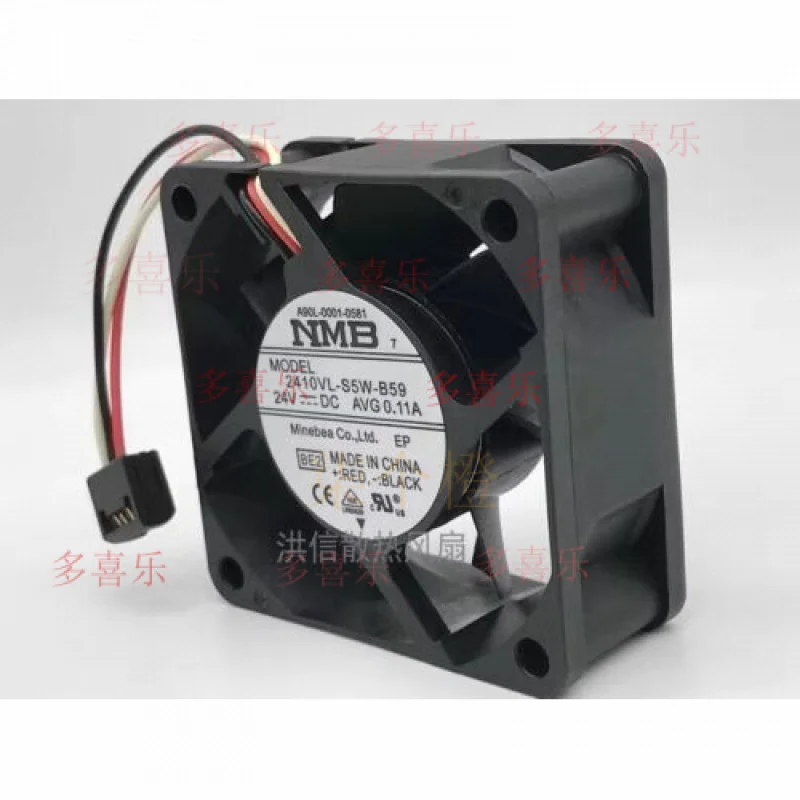 WW FOR NMB A90L-0001-0581 2410VL-S5W-B59 DC24V 0.11A 60*25MM 3-Pin Waterproof Fan
WW FOR NMB A90L-0001-0581 2410VL-S5W-B59 DC24V 0.11A 60*25MM 3-Pin Waterproof Fan