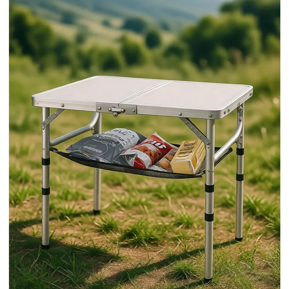 Adjustable Height Folding Camping Table Portable Lightweight Aluminum for Outdoor Picnic Beach Backyard Cooking
Adjustable Height Folding Camping Table Portable Lightweight Aluminum for Outdoor Picnic Beach Backyard Cooking