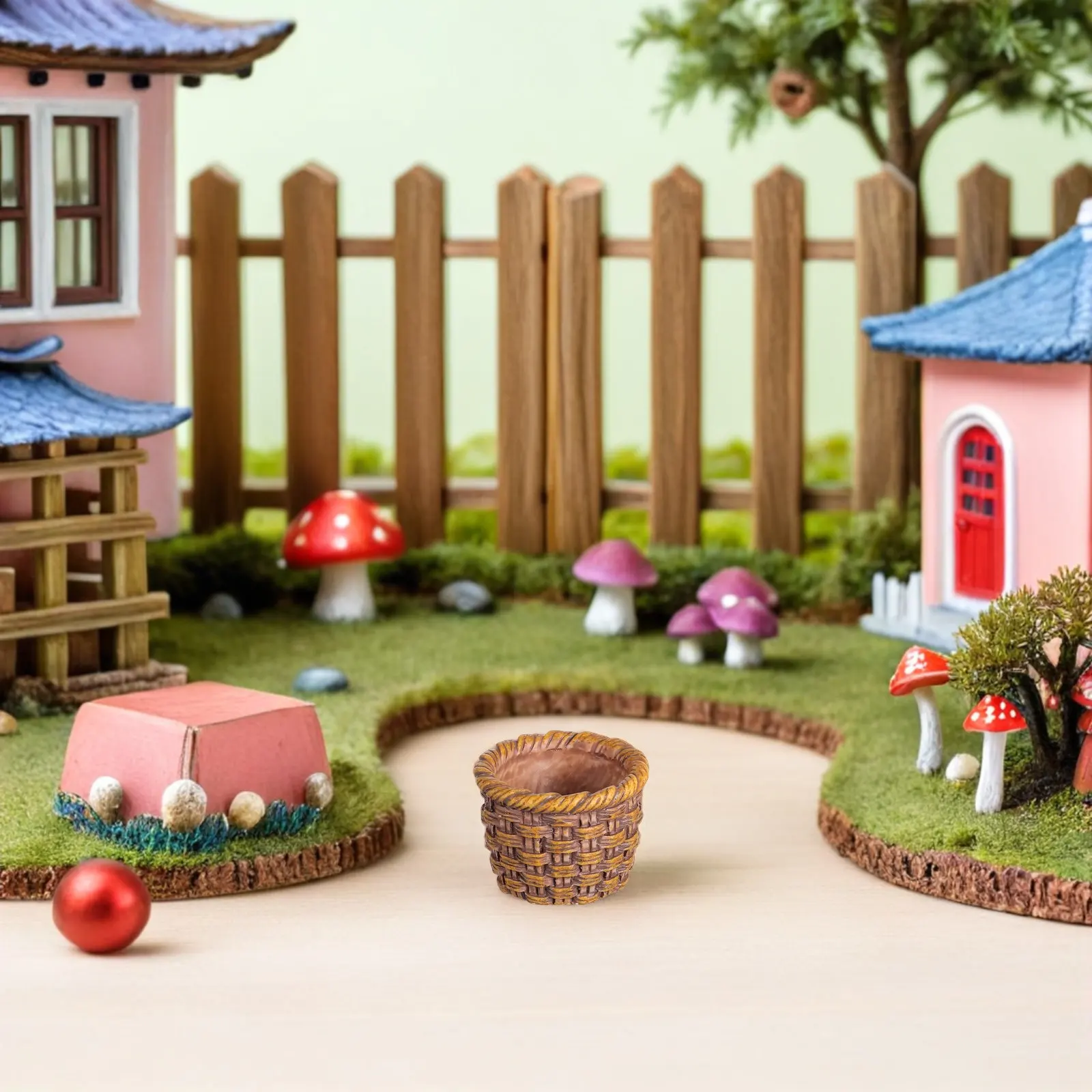 20Pcs Miniature Resin Rattan Baskets Mini Woven Storage Basket for Crafts Mini House Decorations Tiny Dollhouse Accessories
20Pcs Miniature Resin Rattan Baskets Mini Woven Storage Basket for Crafts Mini House Decorations Tiny Dollhouse Accessories