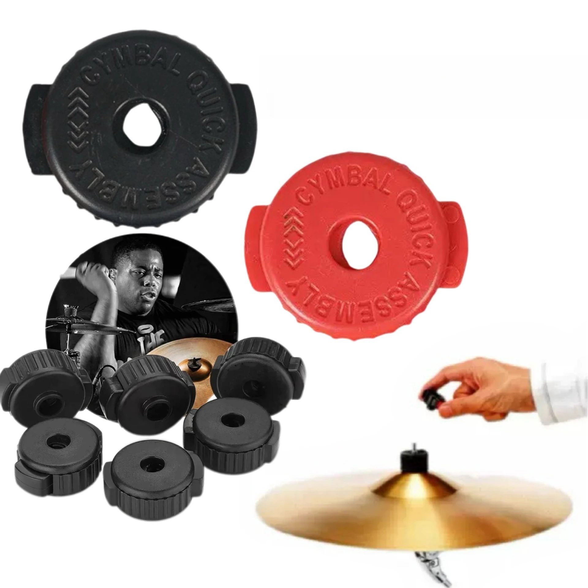 T Drum Kit, Drum Set, Quick Release Cymbal Clamps, Mounting Clips, Musical Instrument Accessories
T Drum Kit, Drum Set, Quick Release Cymbal Clamps, Mounting Clips, Musical Instrument Accessories